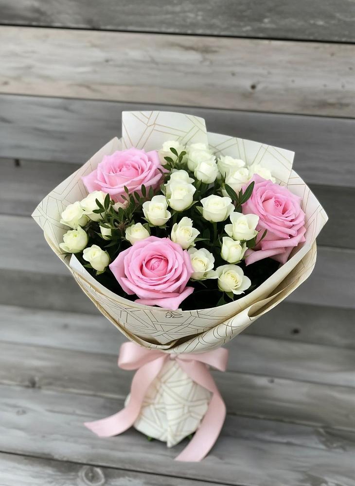 Букет цветов из: Розы в Спас-Заулок