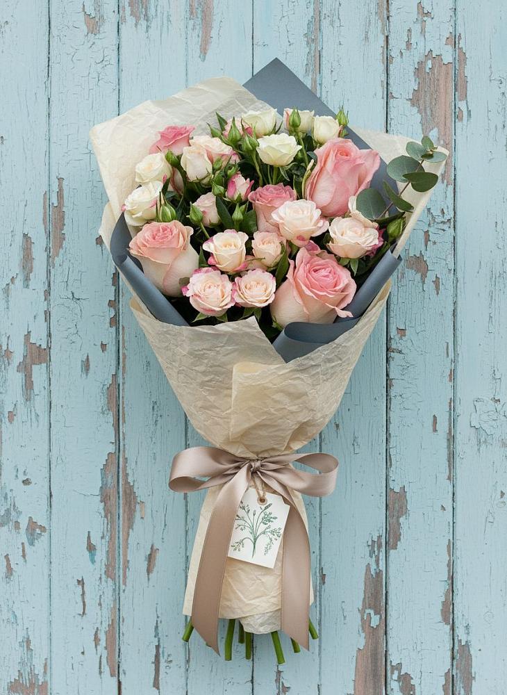 Букет цветов из: Розы в Спас-Заулок