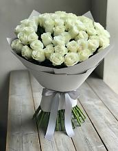 Букет 35 Белых роз в Спас-Заулок