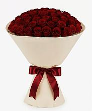 Букет 101 Бордовая роза Блэк Бакарра в Спас-Заулок
