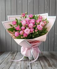 Букет Розовый кустик в Спас-Заулок