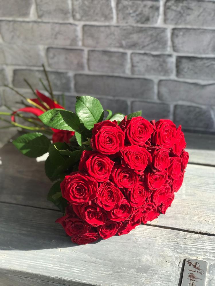 Букет Красные розы Фридом в Спас-Заулок