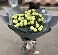 Букет Белые кустовые розы Солинеро в Спас-Заулок
