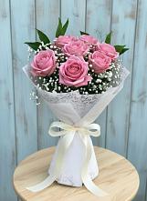 Букет цветов из:  Розы в Спас-Заулок