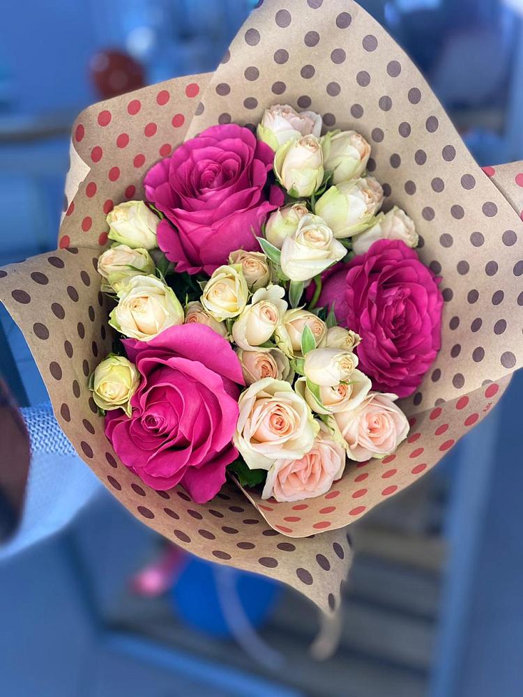 Букет цветов из: Розы в Спас-Заулок