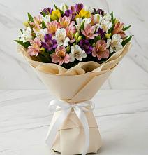 Букет цветов из:  Альстромерии в Спас-Заулок