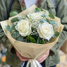 Букет Нежные грёзы в Спас-Заулок Букет цветов из: Розы в Спас-Заулок