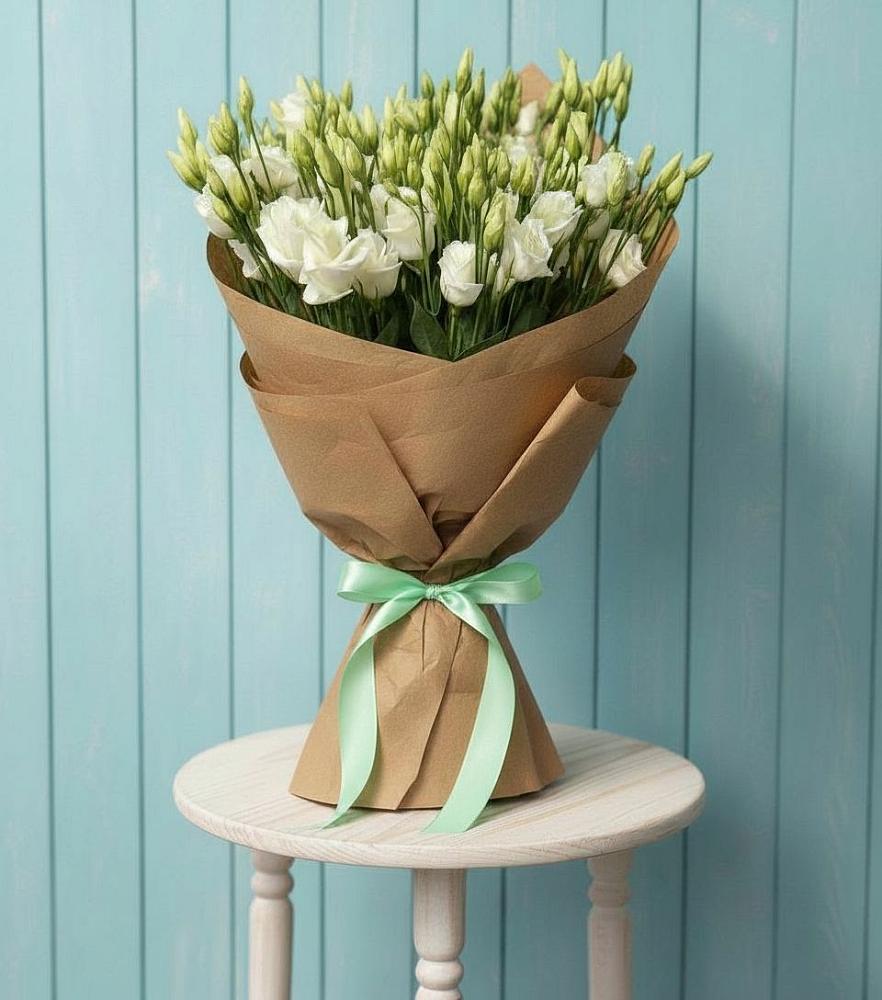 Букет цветов из: Лизиантусы в Спас-Заулок