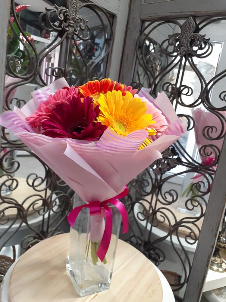 Букет цветов из: Герберы в Спас-Заулок