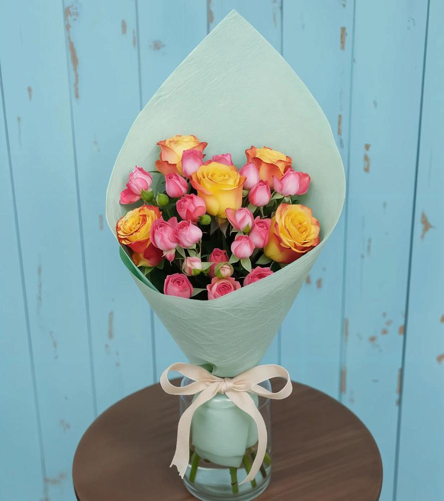 Букет цветов из: Розы в Спас-Заулок