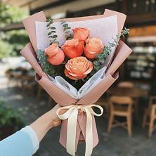 Букет цветов из:  Розы в Спас-Заулок