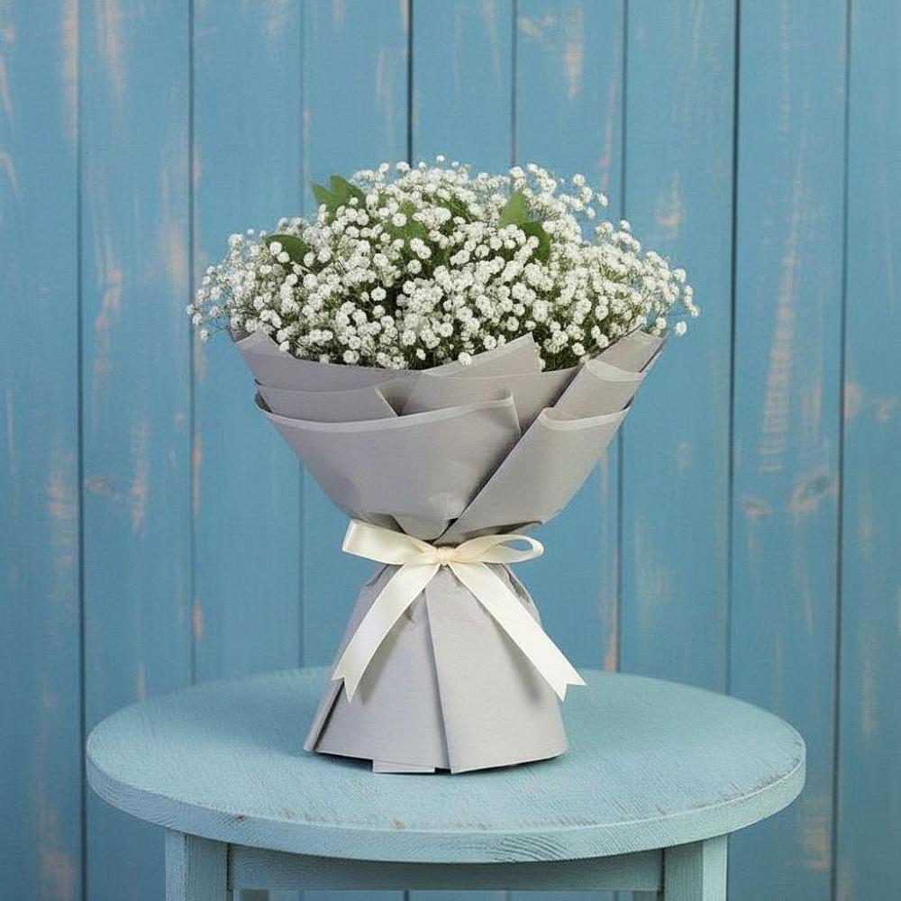 Букет цветов из: Гипсофила в Спас-Заулок