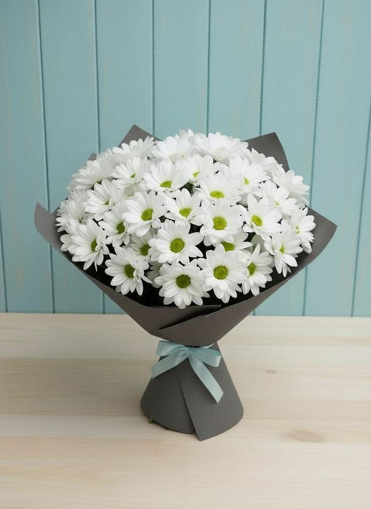 Букет цветов из: Хризантемы в Спас-Заулок