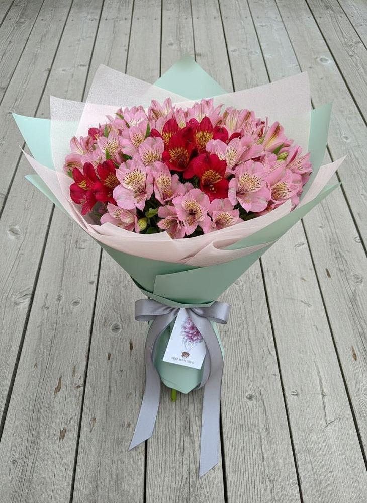 Букет цветов из: Альстромерии в Спас-Заулок