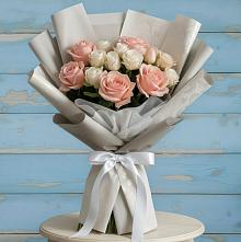 Букет цветов из:  Розы #REPLACE_PRED# Спас-Заулок