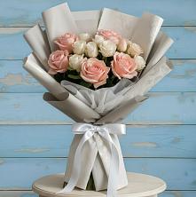 Букет цветов из:  Розы в Спас-Заулок