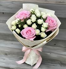 Букет цветов из:  Розы в Спас-Заулок