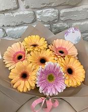 Букет цветов из:  Герберы #REPLACE_PRED# Спас-Заулок