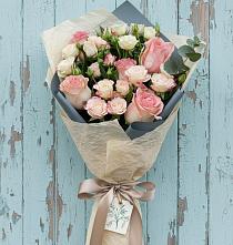 Букет цветов из:  Розы в Спас-Заулок