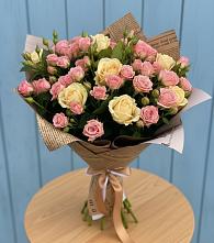 Букет цветов из:  Розы в Спас-Заулок