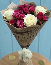 Букет цветов из:  Розы в Спас-Заулок