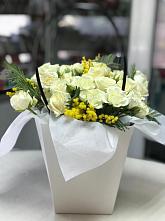 Цветочная композиция из Розы  в Спас-Заулок