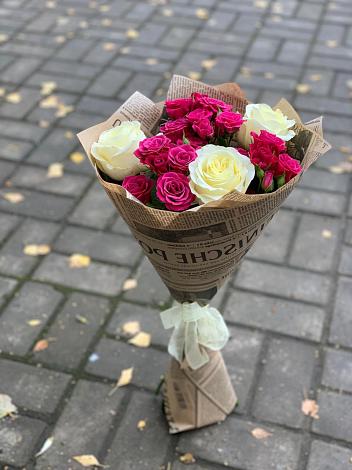 Букет цветов из: Розы в Спас-Заулок