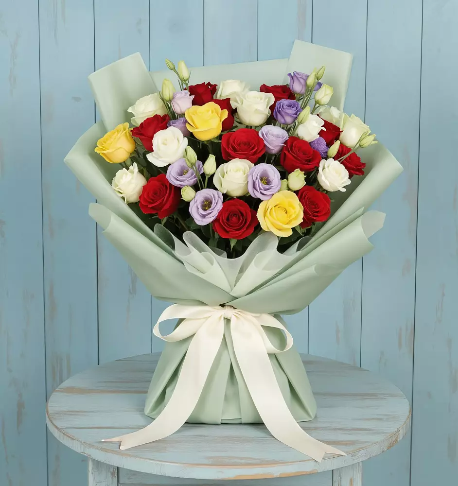 Букет цветов из: Розы в Спас-Заулок