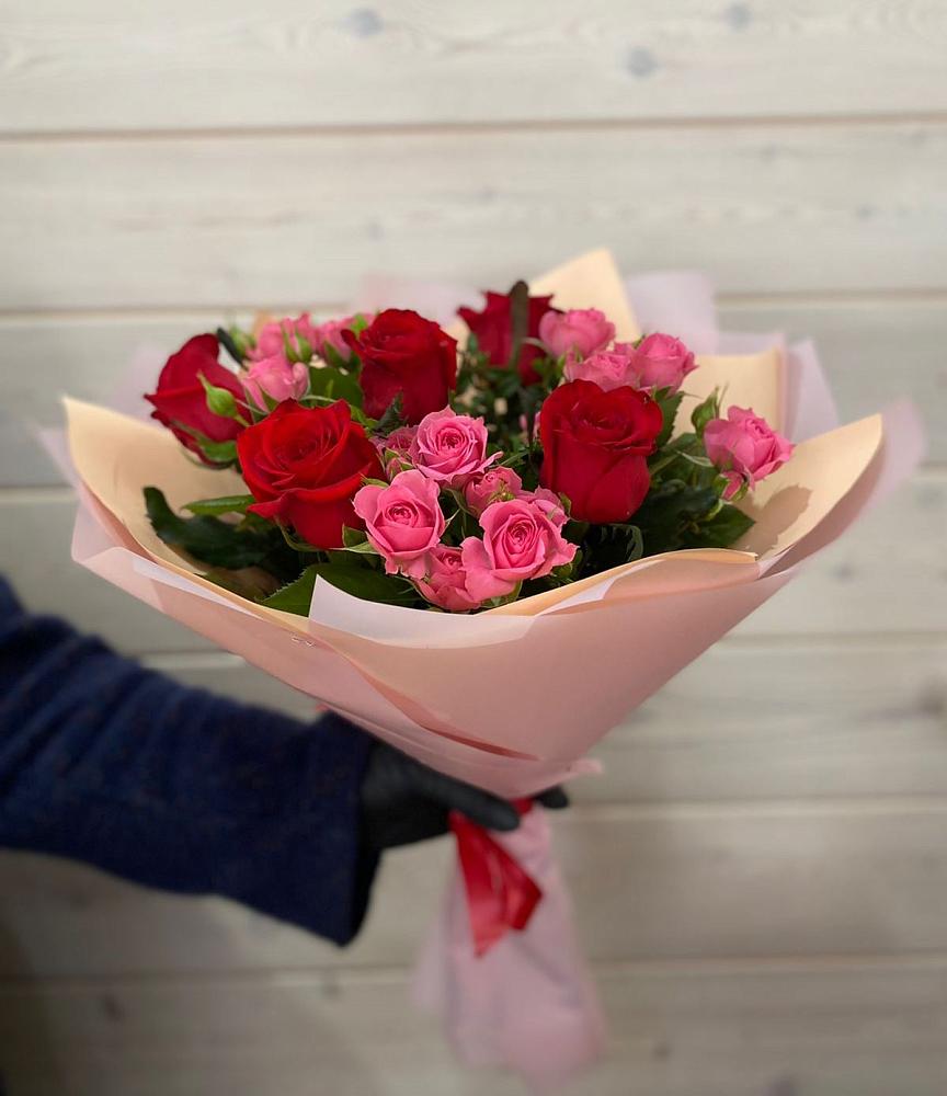 Букет цветов из: Розы в Спас-Заулок