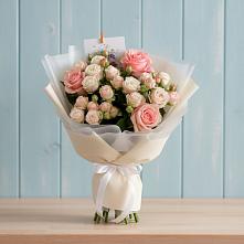 Букет цветов из:  Розы #REPLACE_PRED# Спас-Заулок