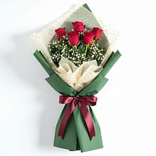 Букет цветов из:  Розы в Спас-Заулок