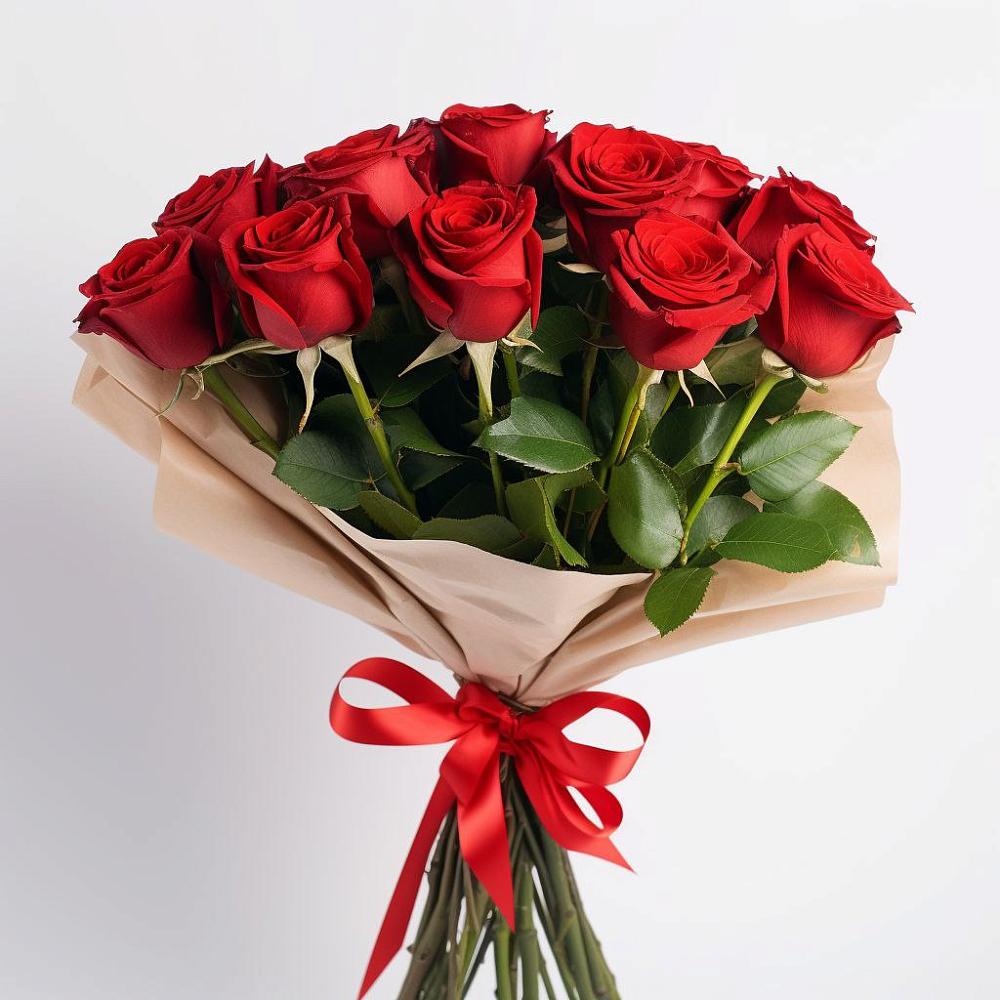 Букет 11 Красных роз Эдлесс Лав в Спас-Заулок