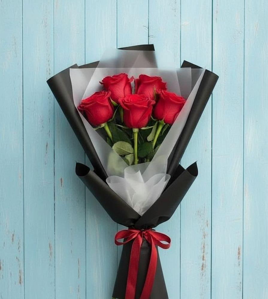 Букет цветов из: Розы в Спас-Заулок