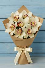 Букет цветов из:  Орхидеи и Розы в Спас-Заулок