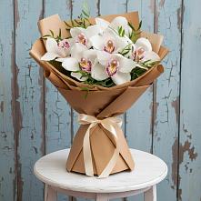 Букет цветов из:  Орхидеи и Розы #REPLACE_PRED# Спас-Заулок