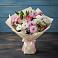 Букет цветов из: Хризантемы, Альстромерии и Розы в Спас-Заулок